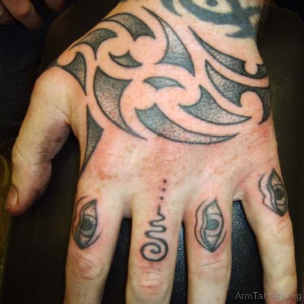 Maori Tribal Tattoo For Your Hand