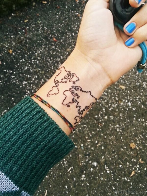 Map Tattoo 