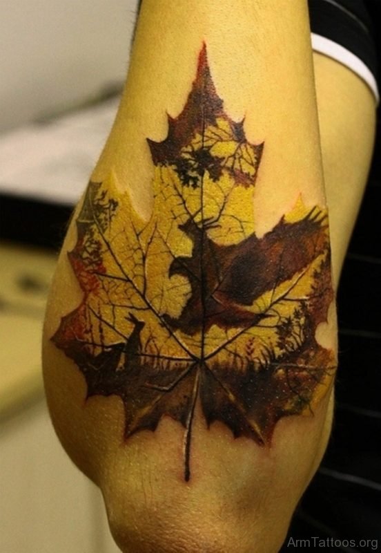 Maple Tree Tattoo