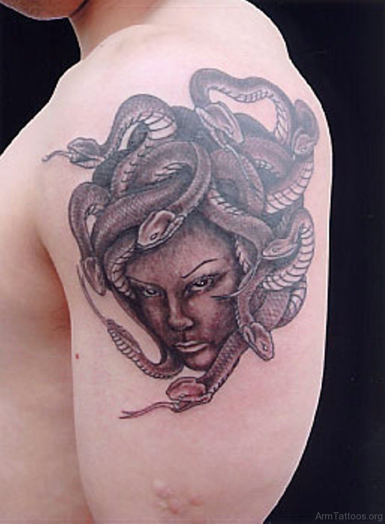 73 Classic Medusa Tattoos On Arm