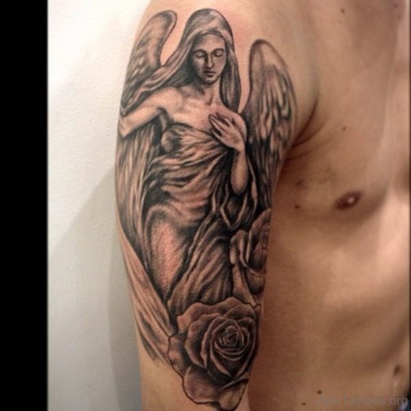 Mind Blowing Angel Tattoo