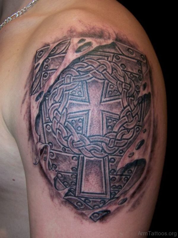Mind Blowing Celtic Cross Tattoo