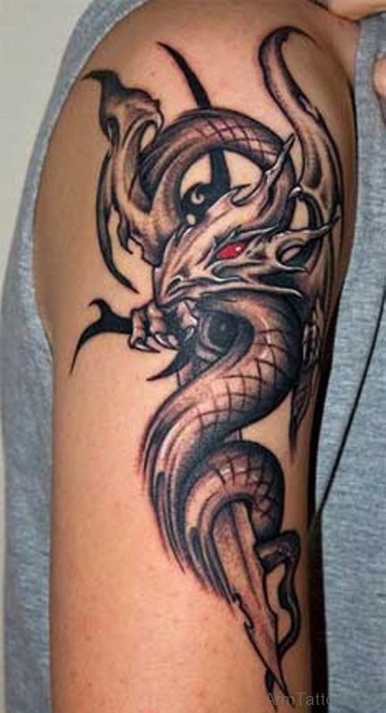 Mind Blowing Dragon Tattoo