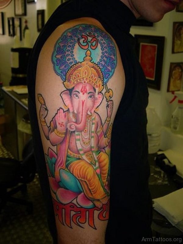 Mind Blowing Ganesha Tattoo 