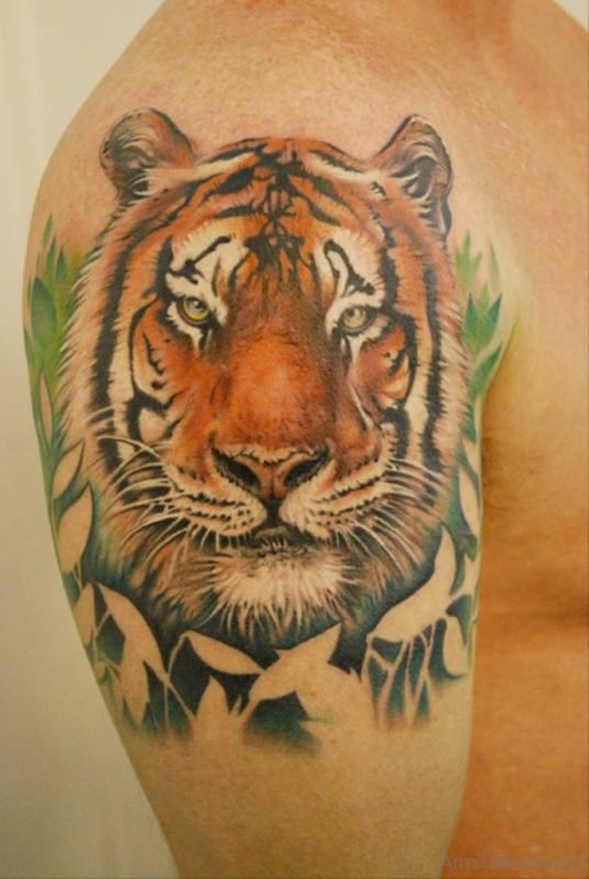 Mind Blowing Tiger Tattoo