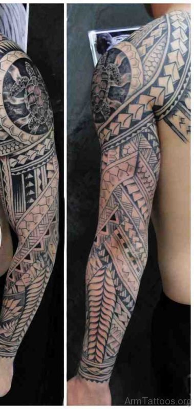 Mind Blwoing Maori Tattoo