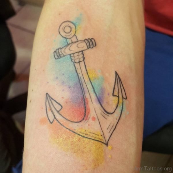 Mind blowing Anchor Tattoo
