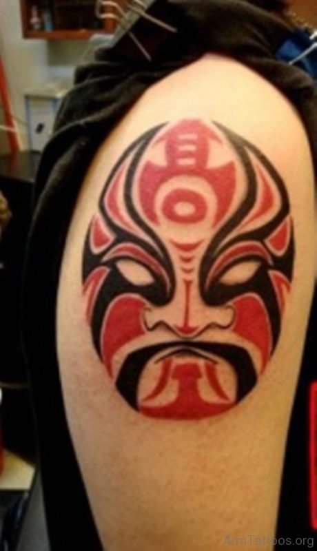 New Style Mask Tattoo