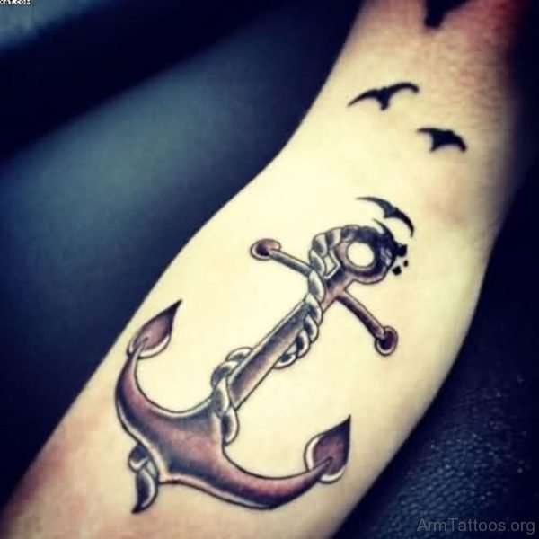 Nice Anchor Tattoo