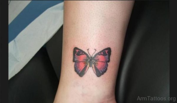 Nice Butterfly Tattoo On Wrist