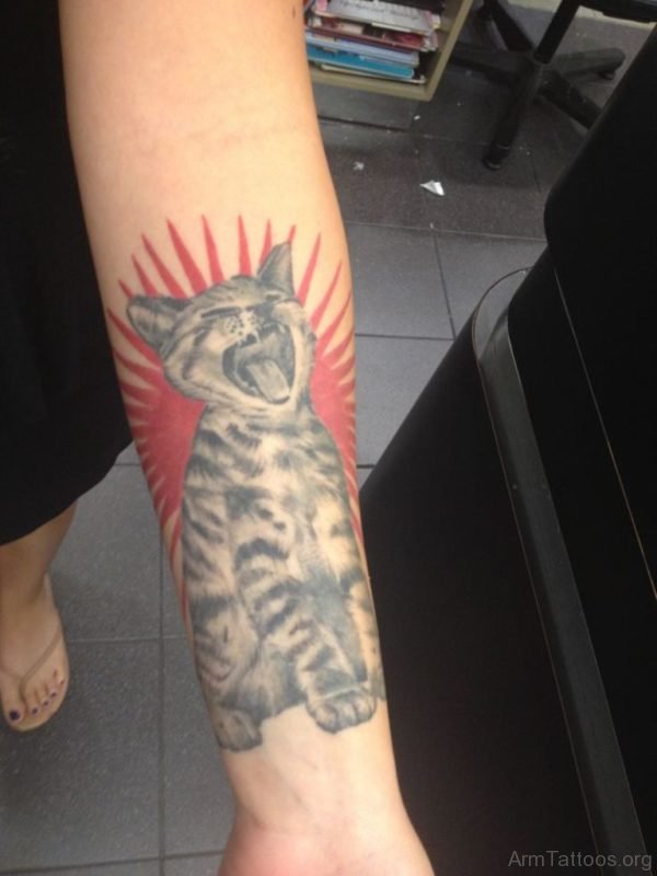 Nice Cat Tattoo