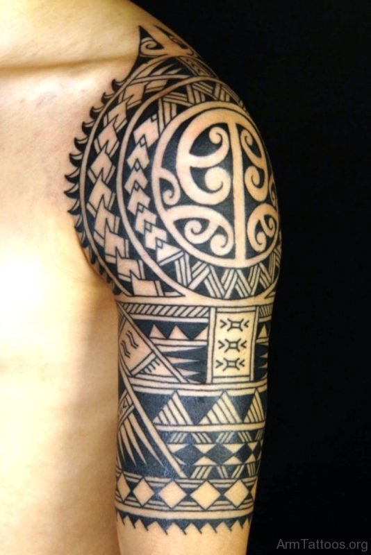 Nice Celtic Maori Tattoo 