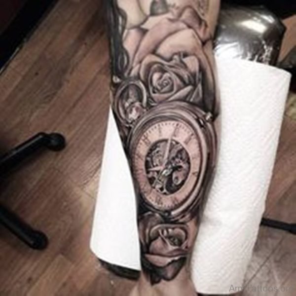 Nice Clock Tattoo