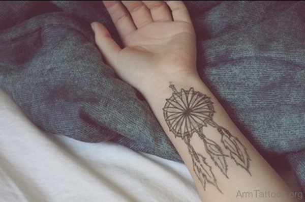 Nice Dreamcatcher Tattoo Design