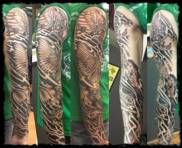 Nice Full Sleeve Tattoo