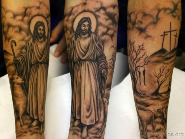 Nice Jesus Tattoo