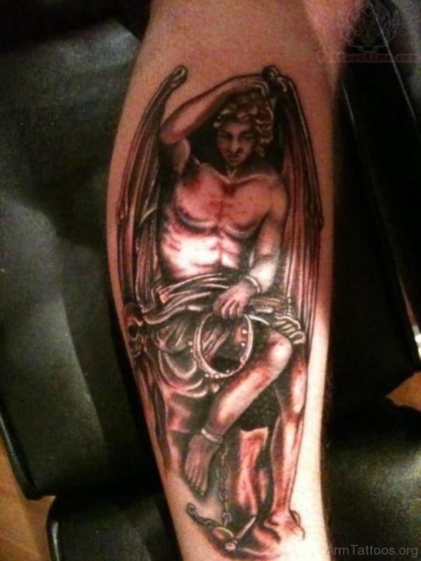 Nice Looking Angel Tattoo