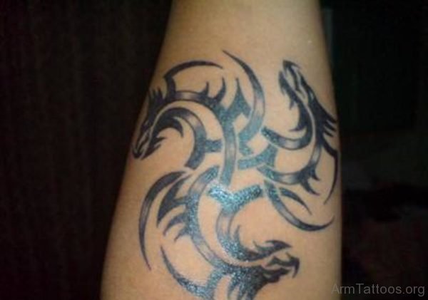 Nice Looking Dragon Tattoo 