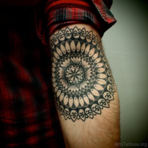 Nice Looking Mandala Tattoo