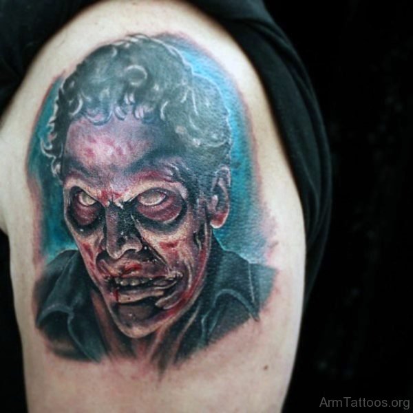 Nice Looking Zombie Tattoo
