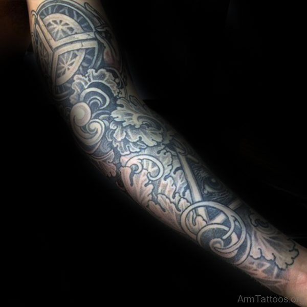 Nice Mandala Tattoo Design