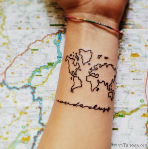 Nice Map Tatto