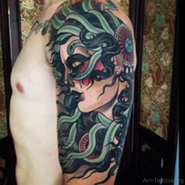 Nice Medusa Tattoo