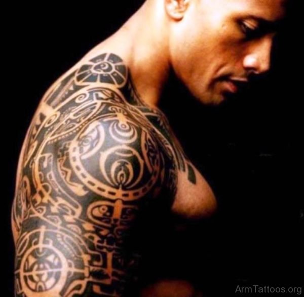 Nice Rock Maori Tattoo 