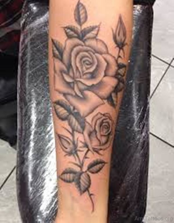 Nice Rose Tattoo