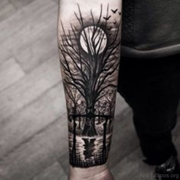 Nice Tree Tattoo