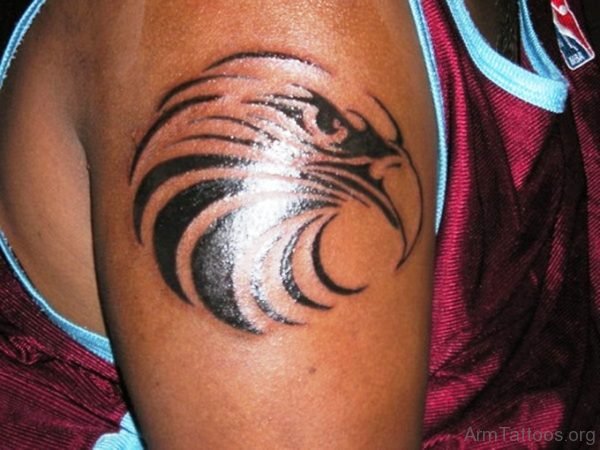 Nice Tribal Eagle Tattoo Design