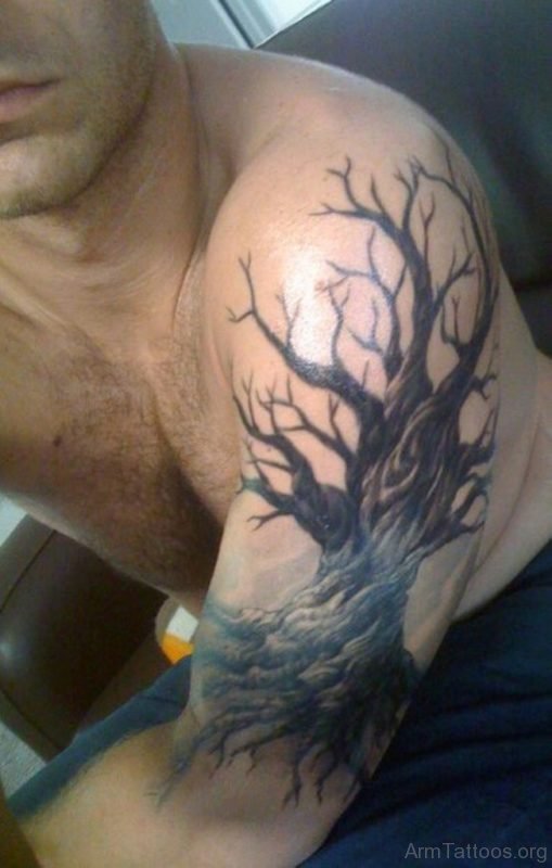 Oak Tree Tattoo