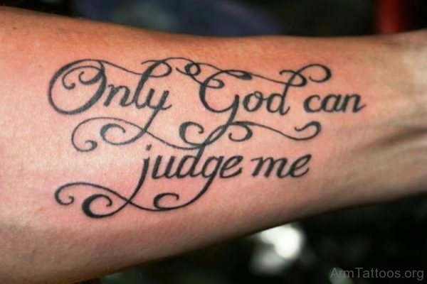 Only God Can Judge Me