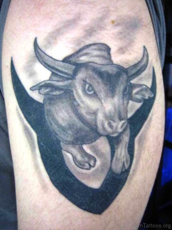 Outstanding Bull Tattoo 