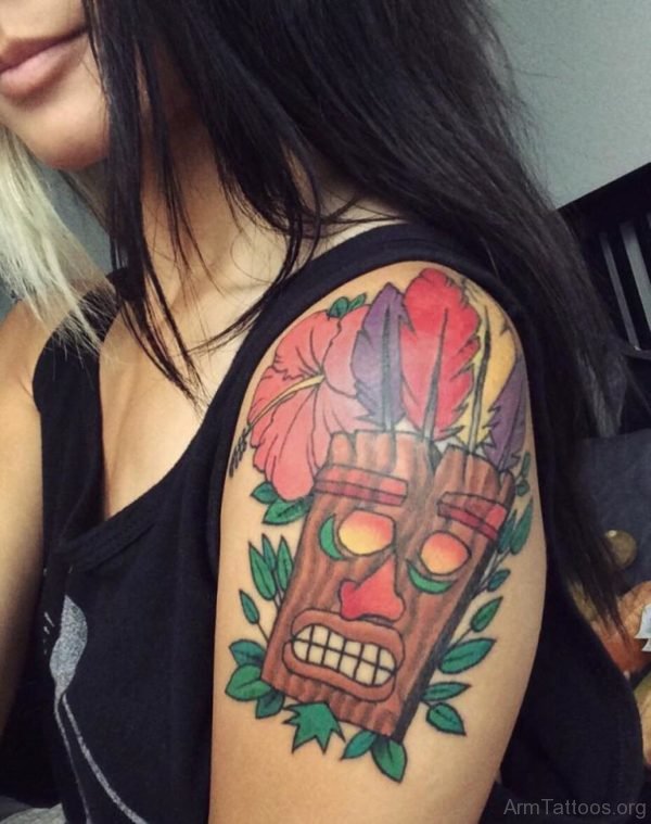 Outstanding Mask Tattoo