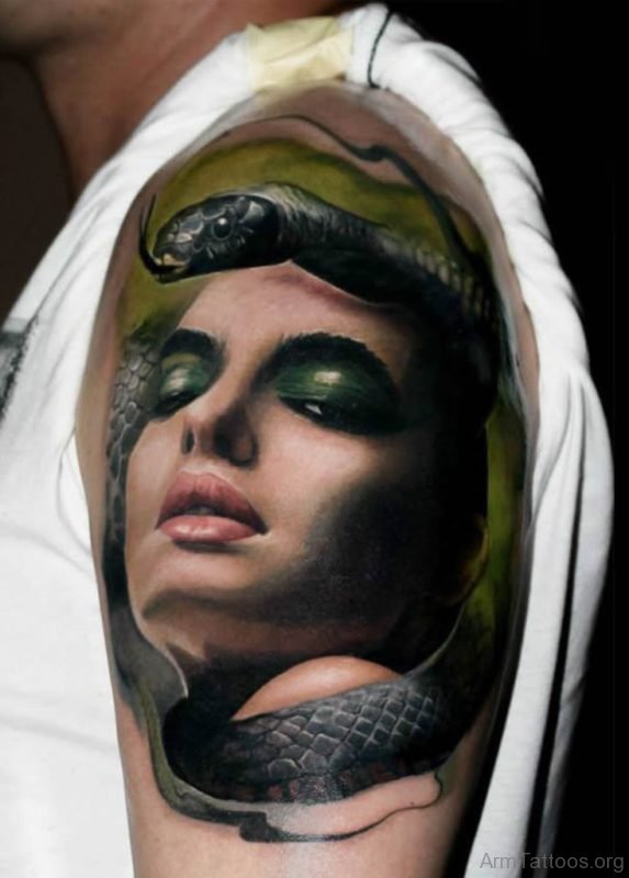 Outstanding Medusa Tattoo 