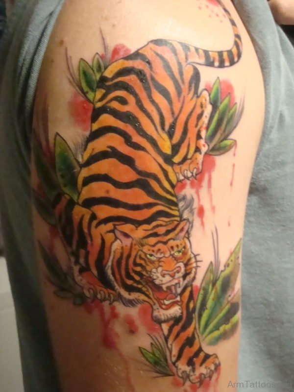 Outstanding Tiger Tattoo