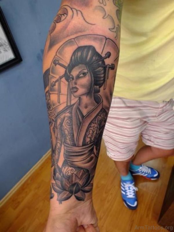 Perfect Geisha Tattoo