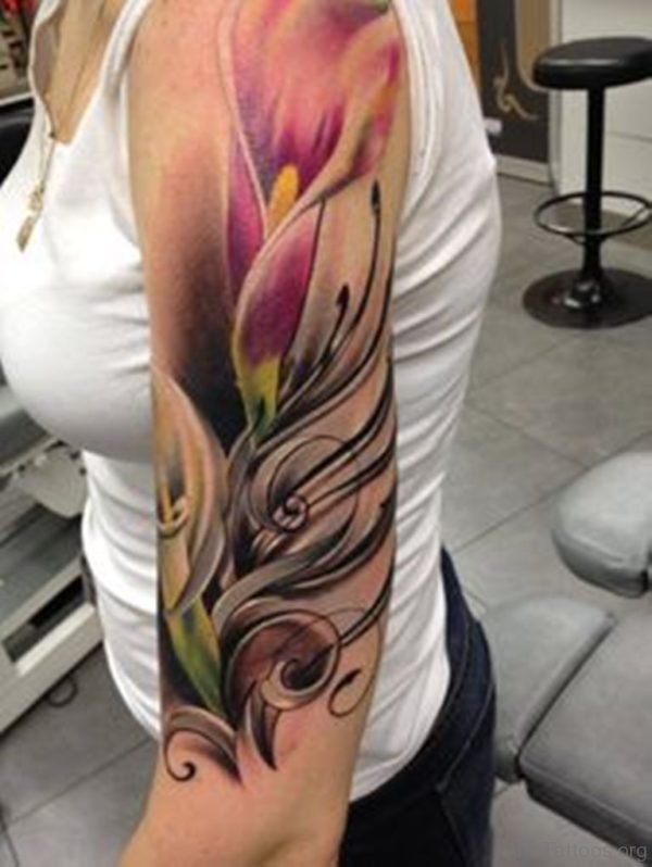 Perfect Lily Tattoo