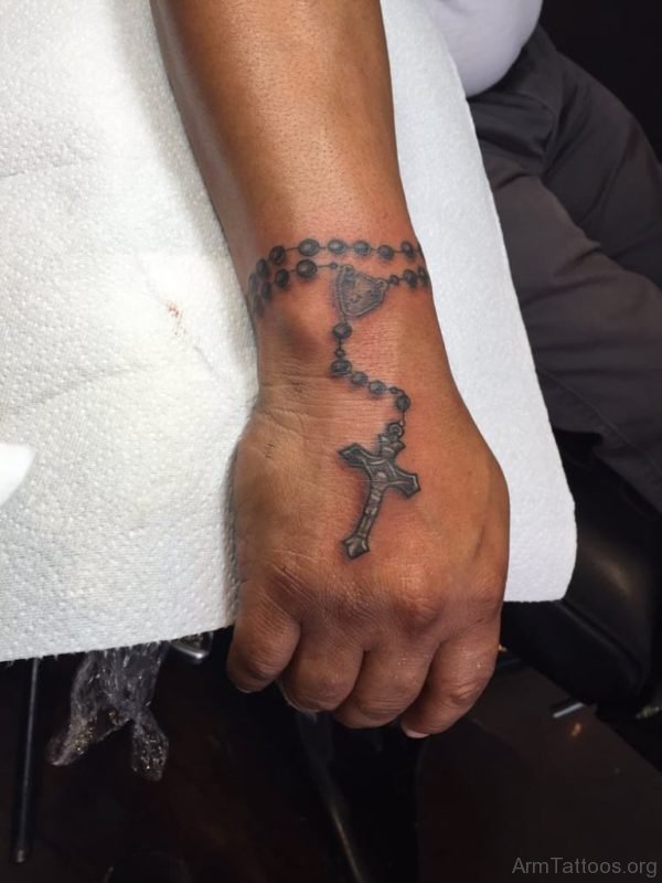 Perfect Rosary Tattoo