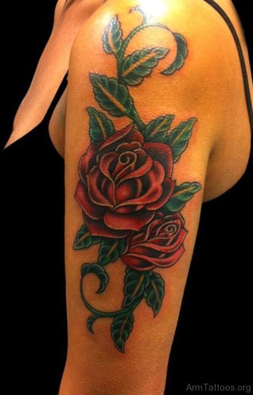 Perfect Rose Tattoo Design