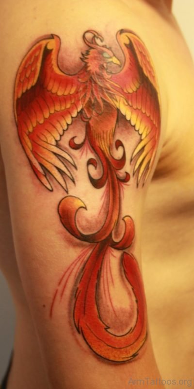 Phoenix Tattoo on arm Image