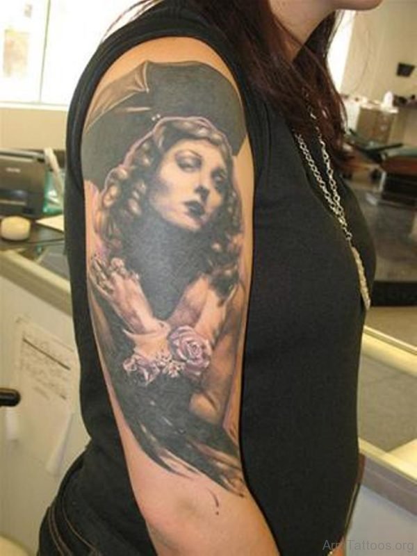 Pinup Girl Tattoo 