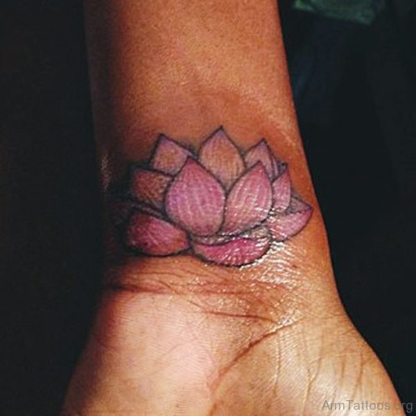 Lotus Tattoo On Arm 