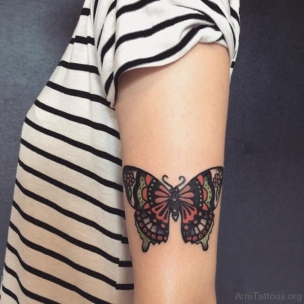 Pretty Butterfly Tattoo