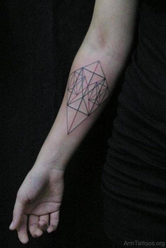 Pretty Geometric Tattoo