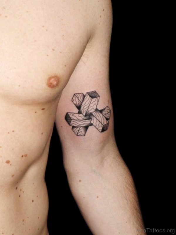 Pretty Geometric Tattoo Design