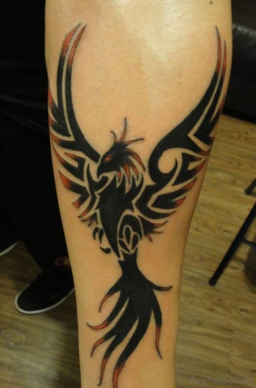 Pretty Phoenix Tattoo