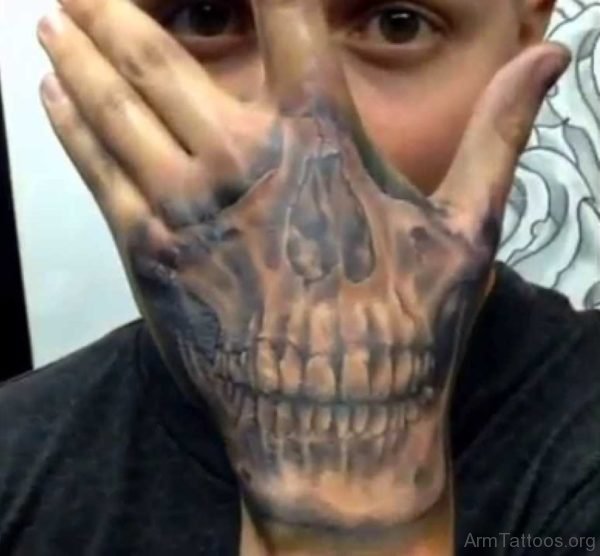 Pretty Skull Tattoo 