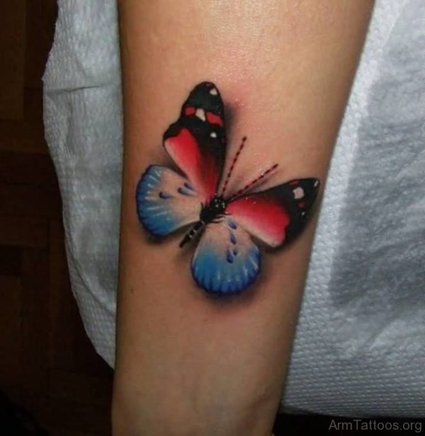 Rare Butterfly Tattoo